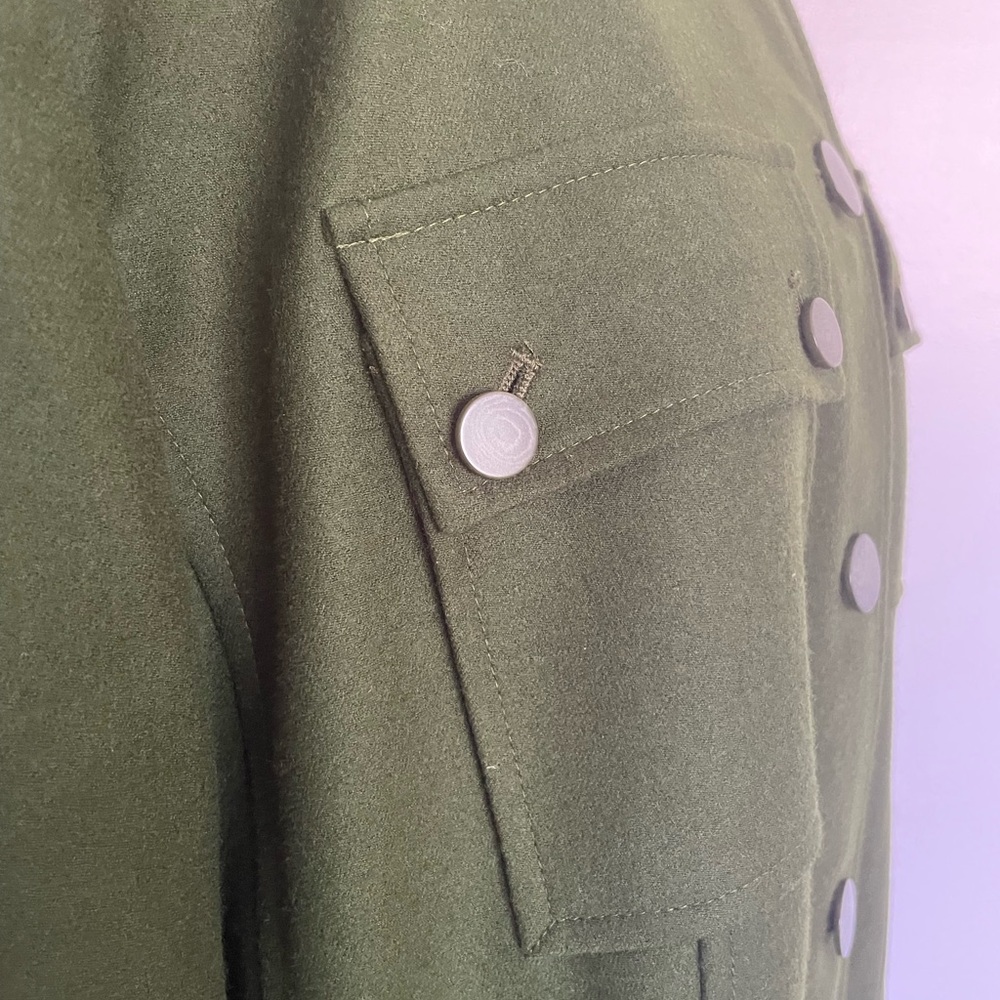 Talbots Olive Utility Jacket - Picture 7 of 13